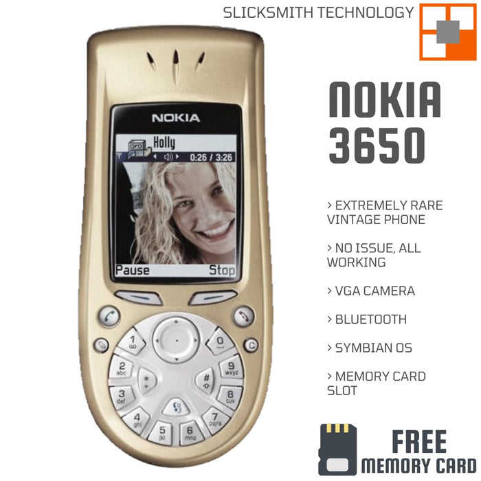 Nokia 3650 Factory Unlock | Rare Vintage Nokia Phone