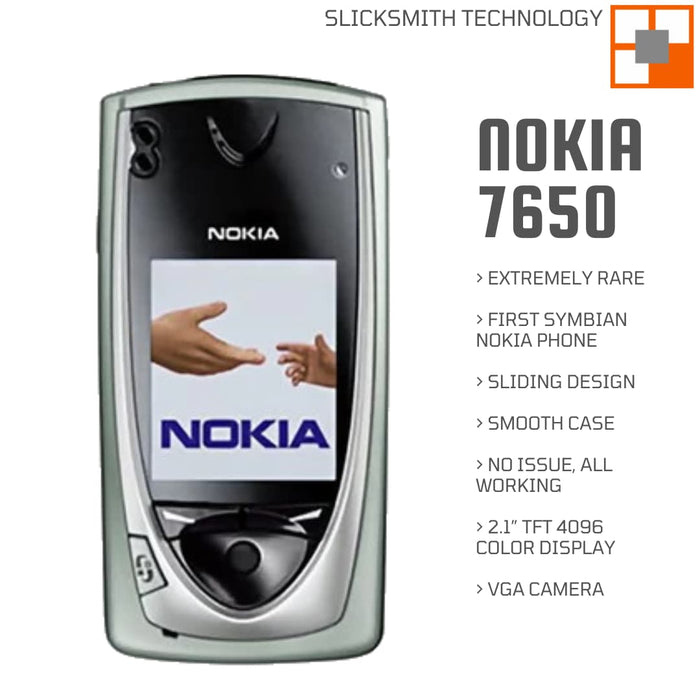 Nokia 7650 Network Unlocked | SlickSmith Technology