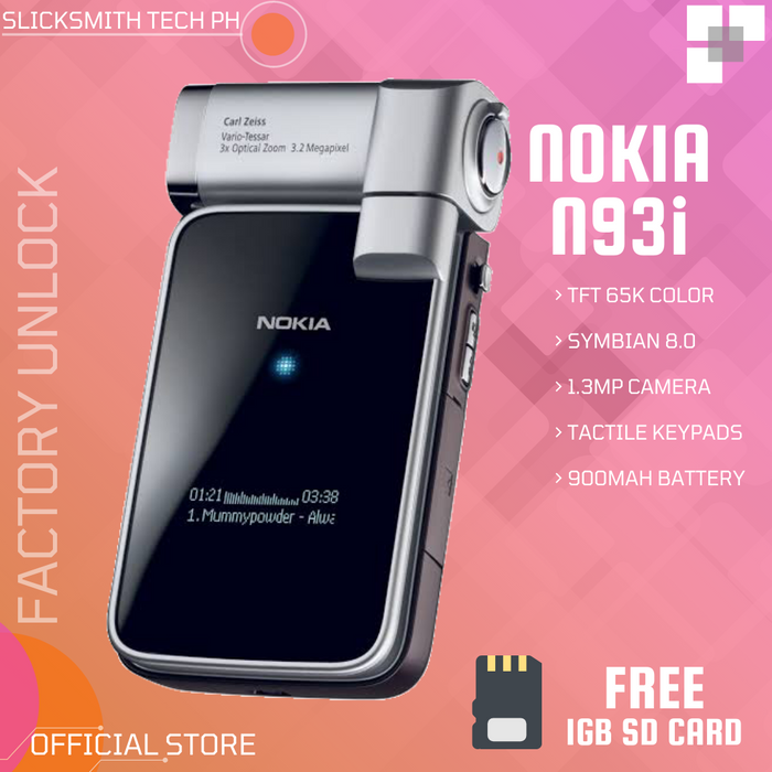 Original Nokia N93i Factory Unlock | Vintage Phone